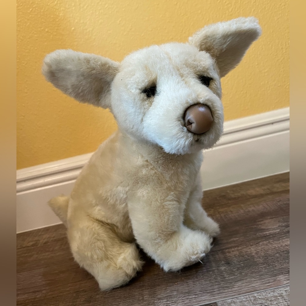 Vintage 1988 Avanti Applause Medium Size Golden Retriever Dog Plush